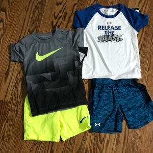 Toddler Boys lot  - 2 shorts sets size 4T